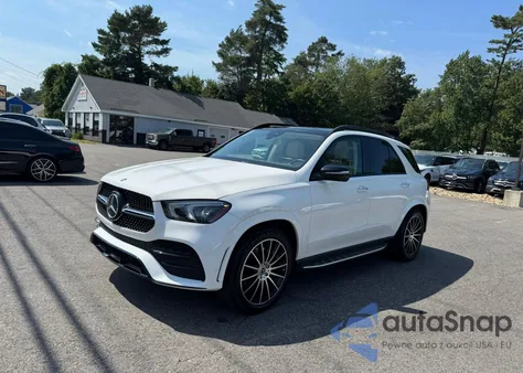 2020 Mercedes-Benz Gle 580 4Matic из США, поврежденный, VIN 4JGFB8GB0LA179659
